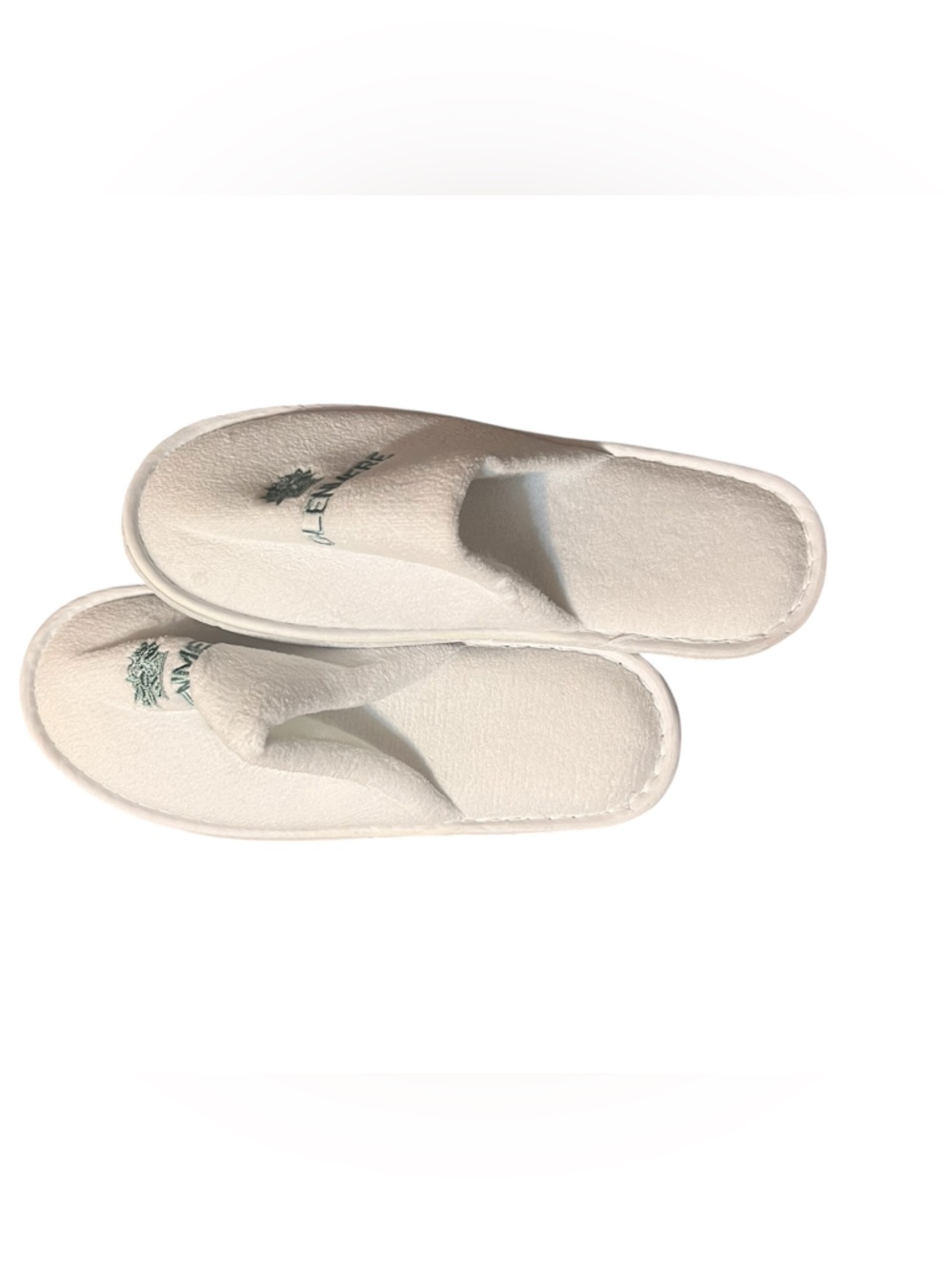 Glenmere Mansion Luxury Spa Slippers with Dust Bag - Size S - NWT